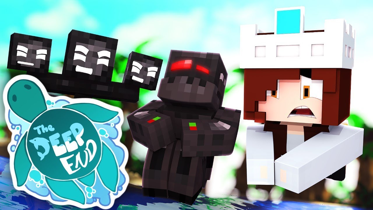 FIGHTING A WITHER WITH GRASER | The Deep End #13