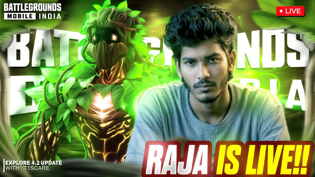 4.2 YOUTUBE RAJA LIVE TOP BGMI actor Bolte SOLO VS SQUAD