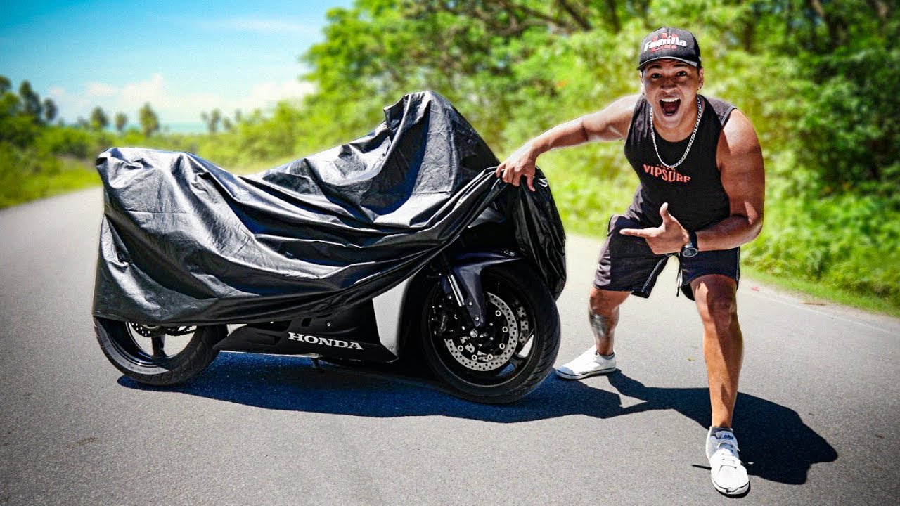 COMPREI MINHA MOTO NOVA ( carenada )