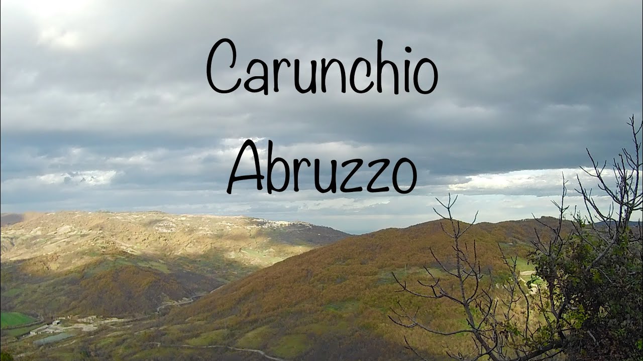 EX PAT LIFE IN ABRUZZO. A visit to Carunchio, mainly in the old part, but what character.