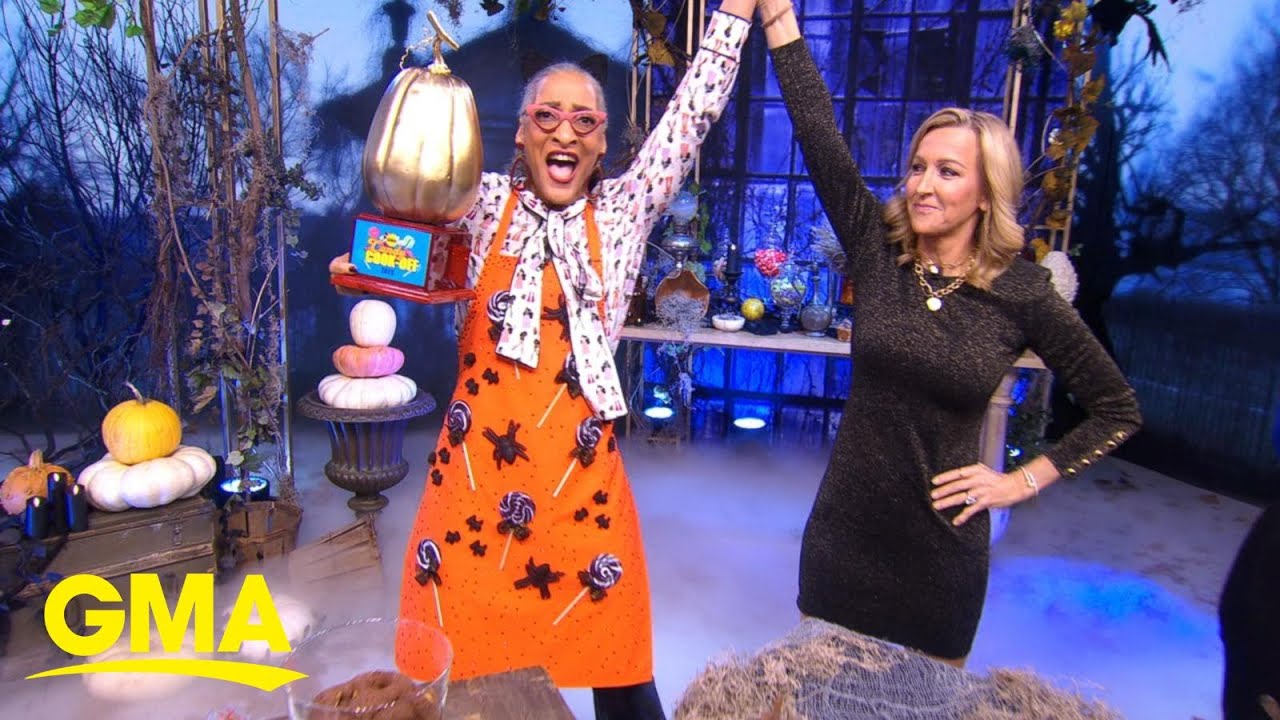 Carla Hall, Buddy Valastro face-off in Halloween cook-off l GMA
