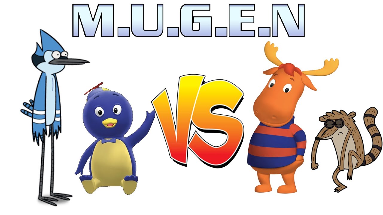 Mugen: Pablo y Mordecai vs Tyrone y Rigby
