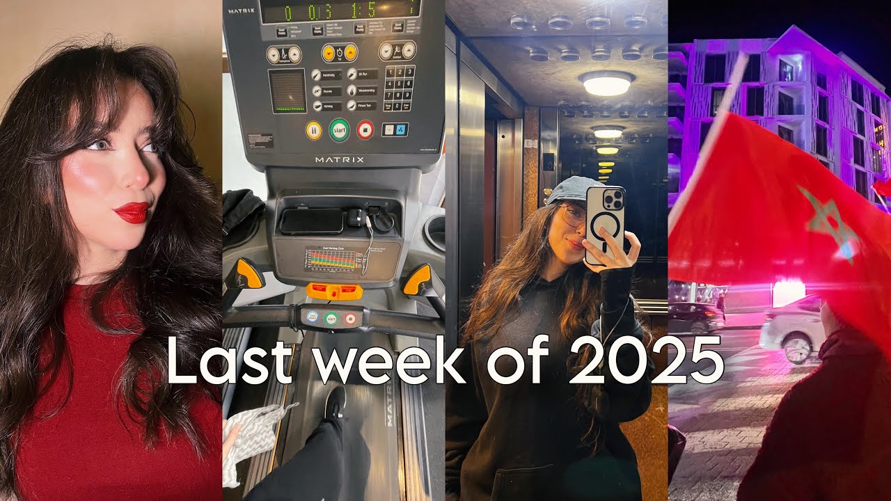 VLOG ❤️ Last week of  2025 : energy balls, gym,  new haircut .. 