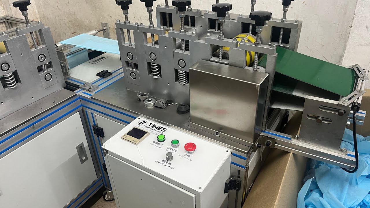 TS120 NON WOVEN SHOE COVER MAKING MACHINE | TIMES | www.timesenterprises.com