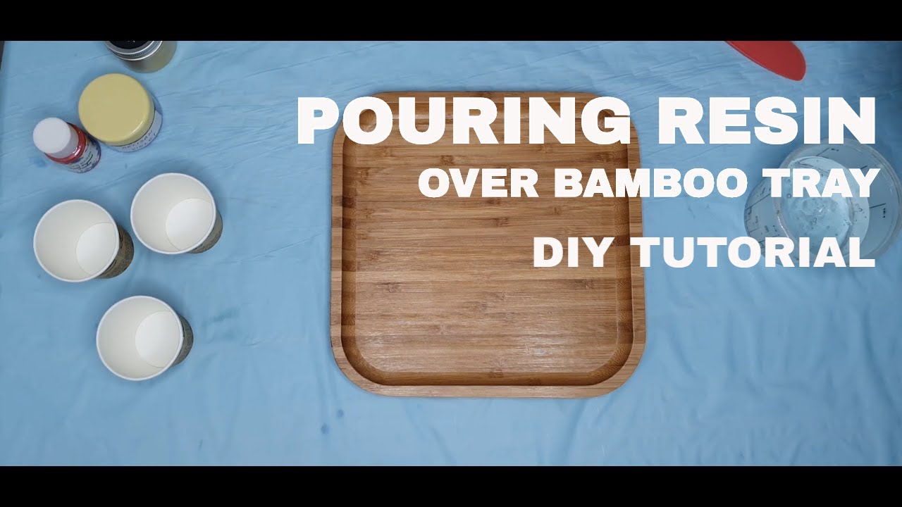 How To Make A Resin Wooden Tray / Resin Tray Tutorial