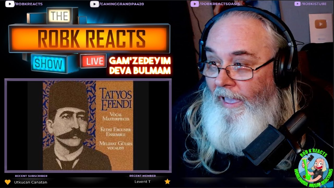 Tatyos Efendi Reaction - Gam'zedeyim Deva Bulmam - First Time Hearing - Requested