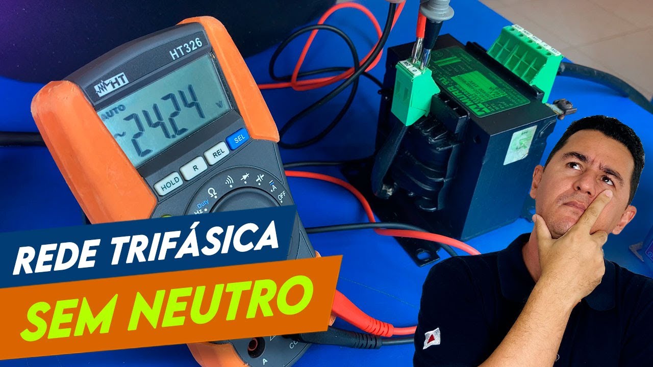 REDE TRIF&Aacute;SICA sem NEUTRO, como ALIMENTAR um COMANDO 24V