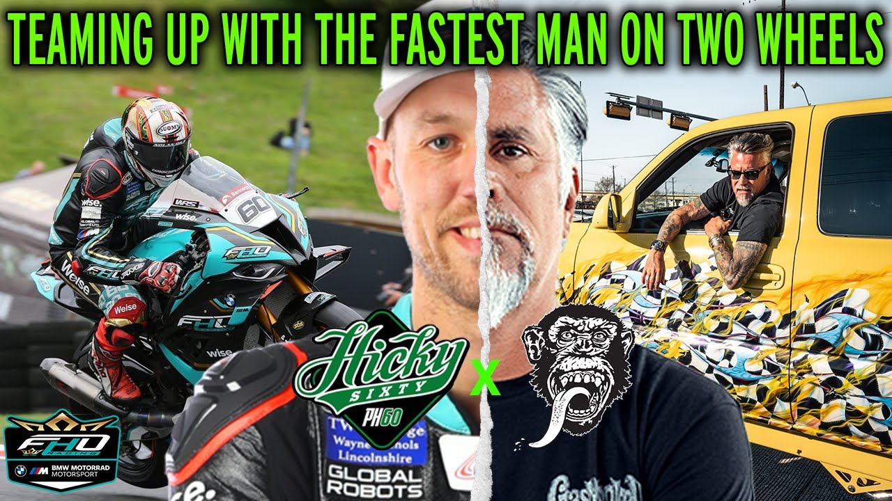 The Fastest Man, now Monkey, On Two Wheels! Isle Of Man TT 22 - Gas Monkey Garage & Richard Rawlings