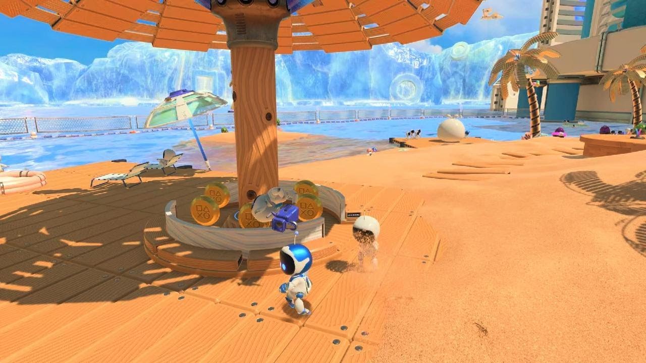 Playing ASTRO's PLAYROOM