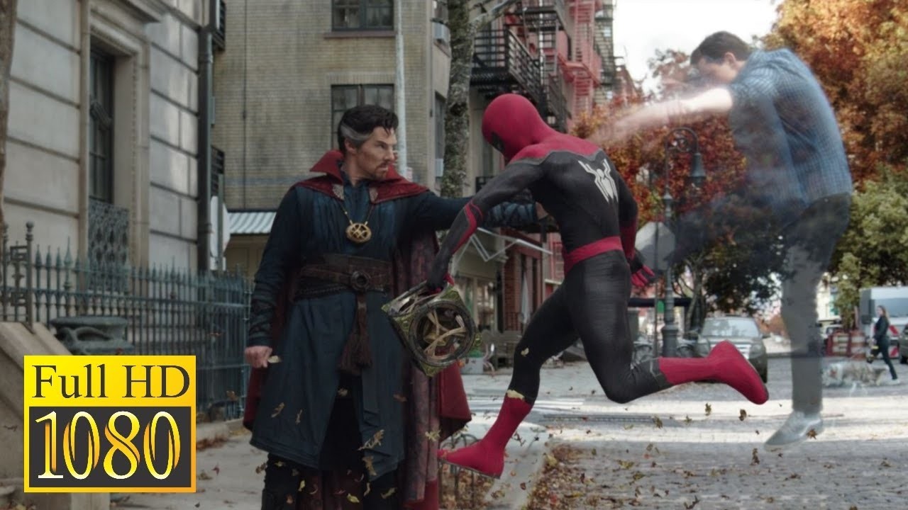 Spider-Man vs Doctor Strange Fight Scene - Spider-Man: No Way Home (2021)