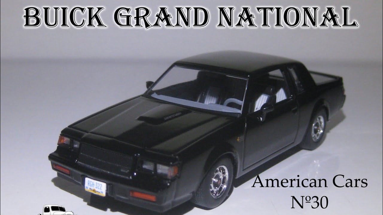 Buick Grand National - Nº 30 American Cars - Altaya - 1/43