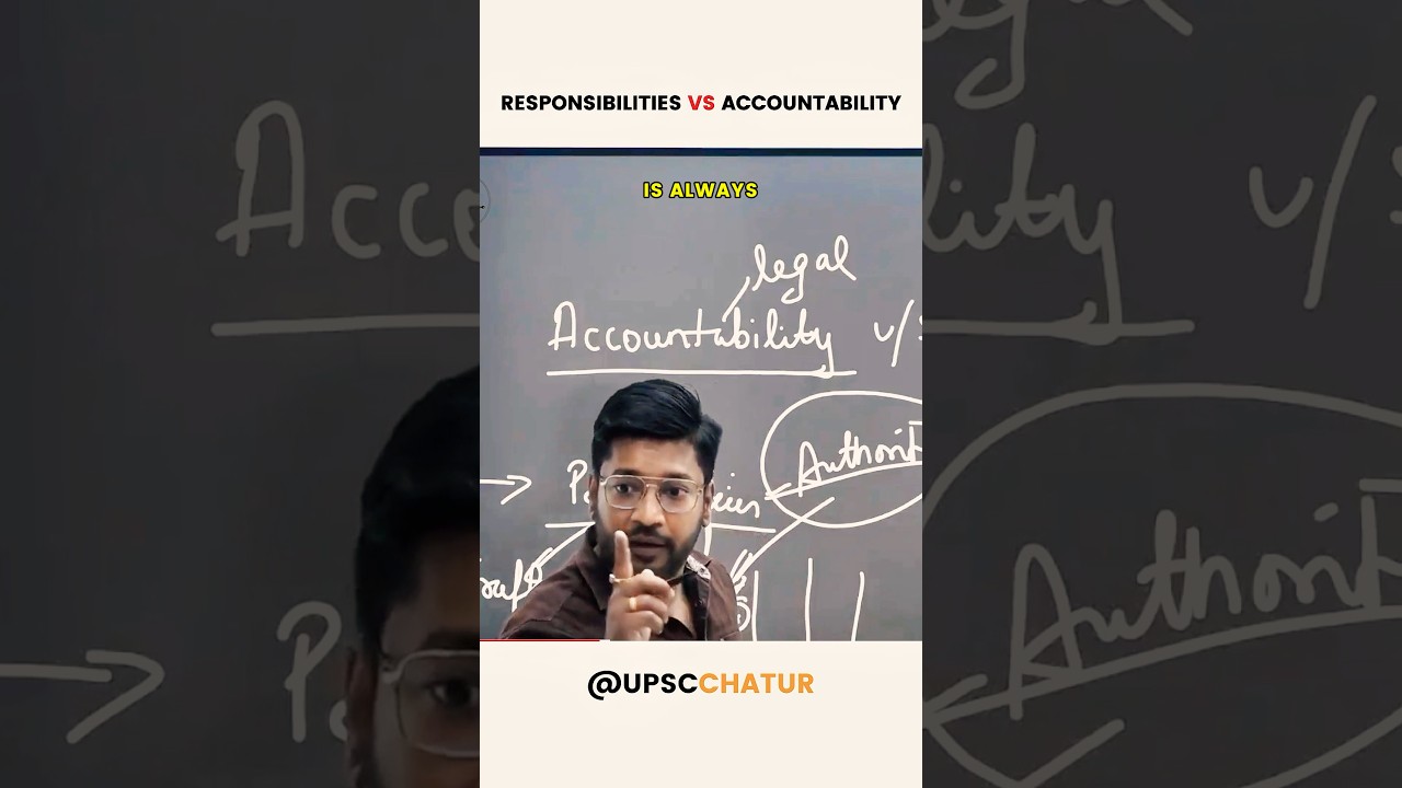 Accountability vs Responsibility: Qualities for UPSC Success #viral