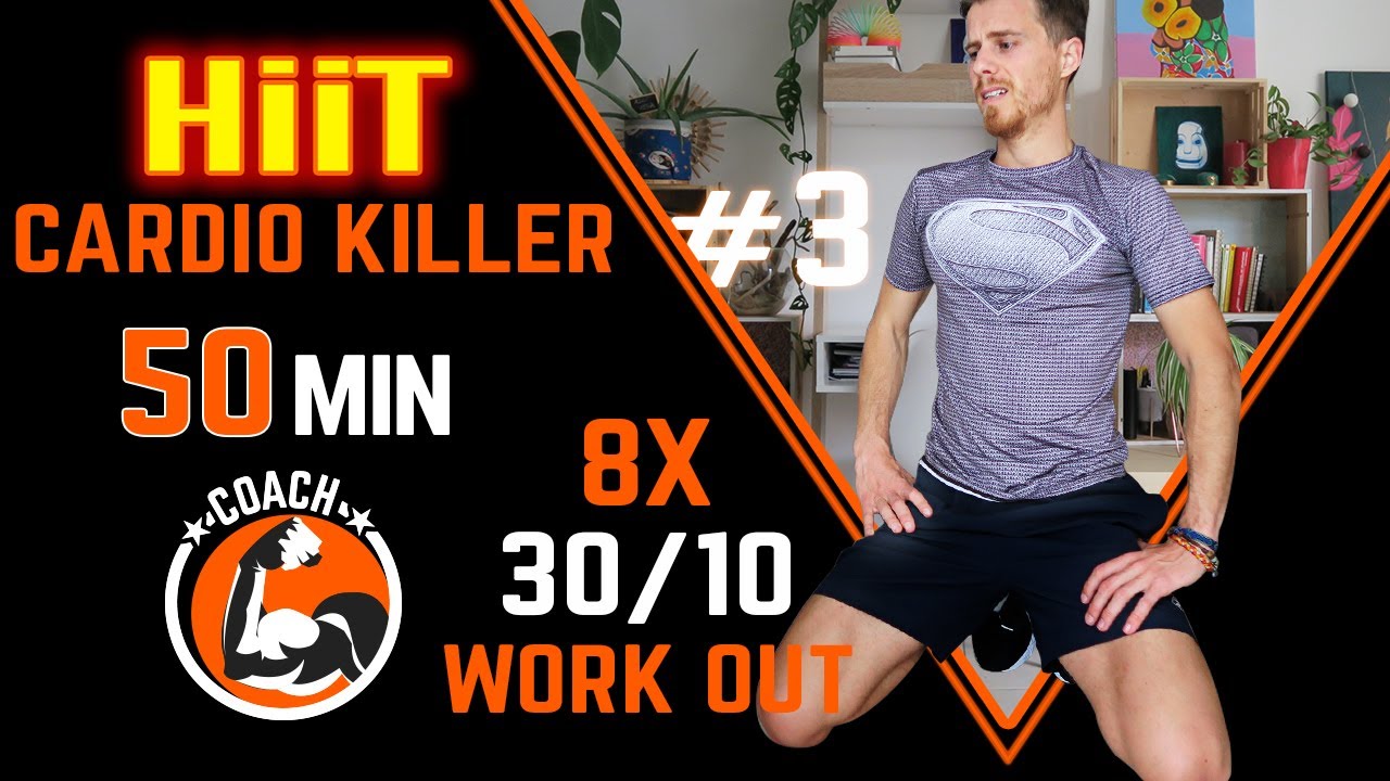 Cardio KILLER Workout с тренером - TABATA 30/10 Workout by TABATAMANIA