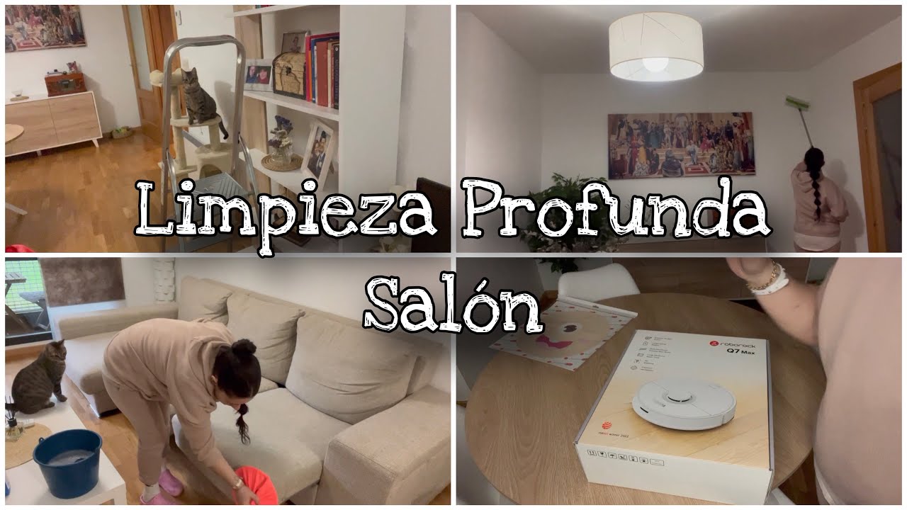 🧹Limpieza Quincenal De Salón🧹 // Oferta Roborock Q7 Max // Limpieza Profunda