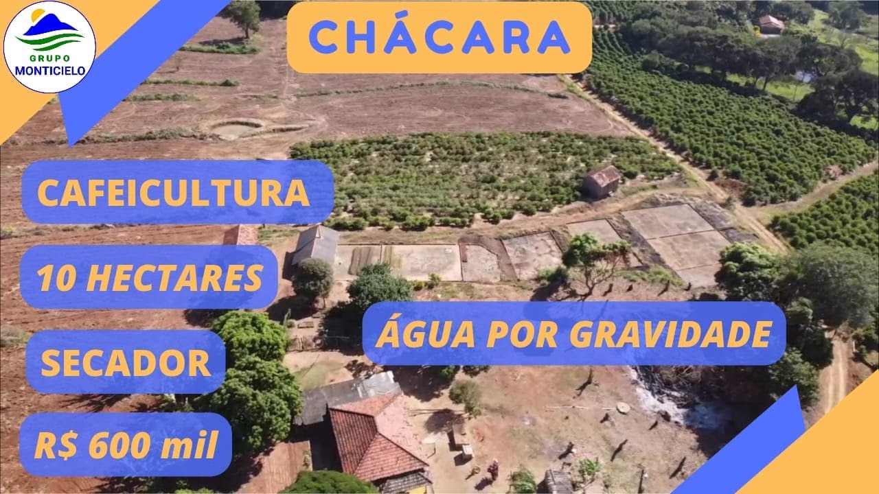 DESCUBRA A CHÁCARA PERFEITA PARA CAFEICULTURA - VENDA IMPERDÍVEL! (CÓD C281)