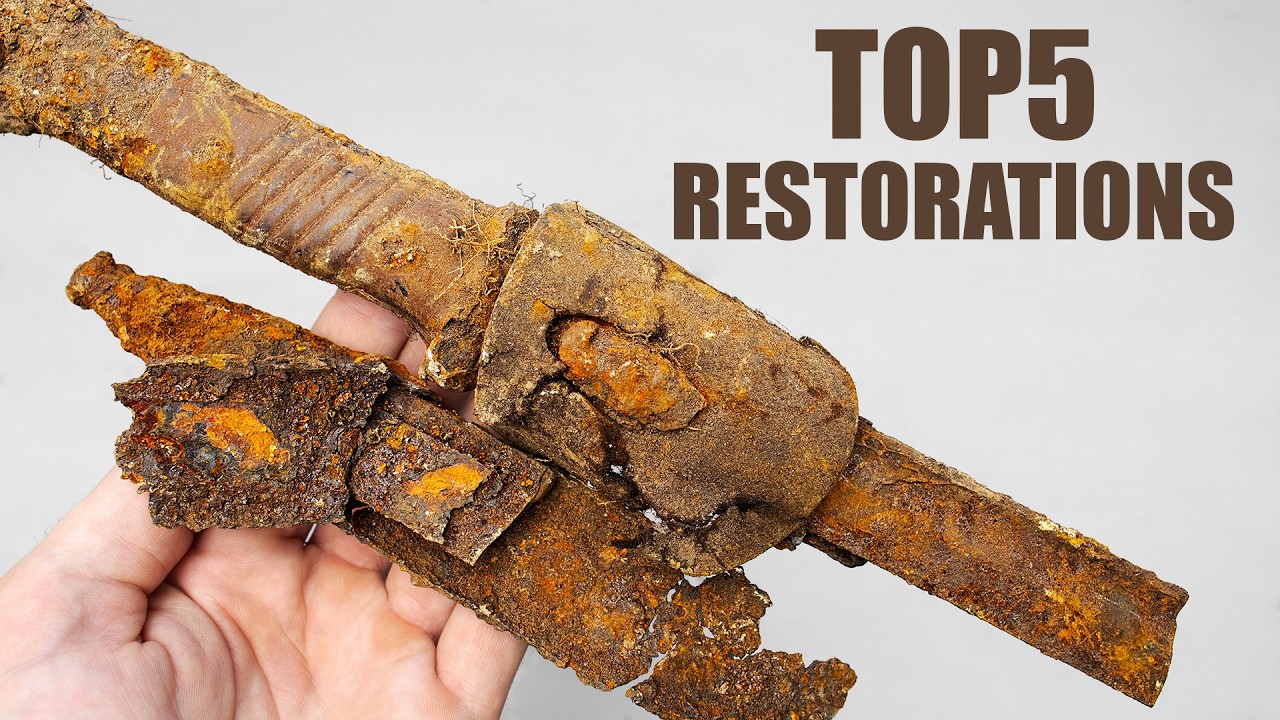Top 5 Bayonet Restorations from the World Wars. Beautiful ASMR Restorations