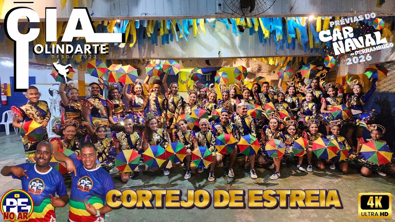 [PRÉVIAS 2026] O DESPERTAR DA ARTE: CIA OLINDARTE ESTREIA O NOVO FIGURINO NAS LADEIRAS DE OLINDA