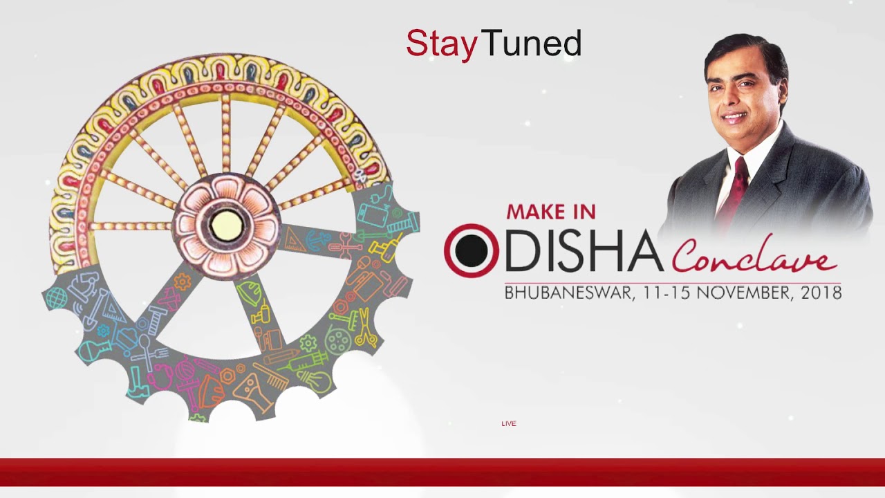 Mr. Mukesh D. Ambani, Chairman, RIL at Make In Odisha Conclave Bhubanwswar