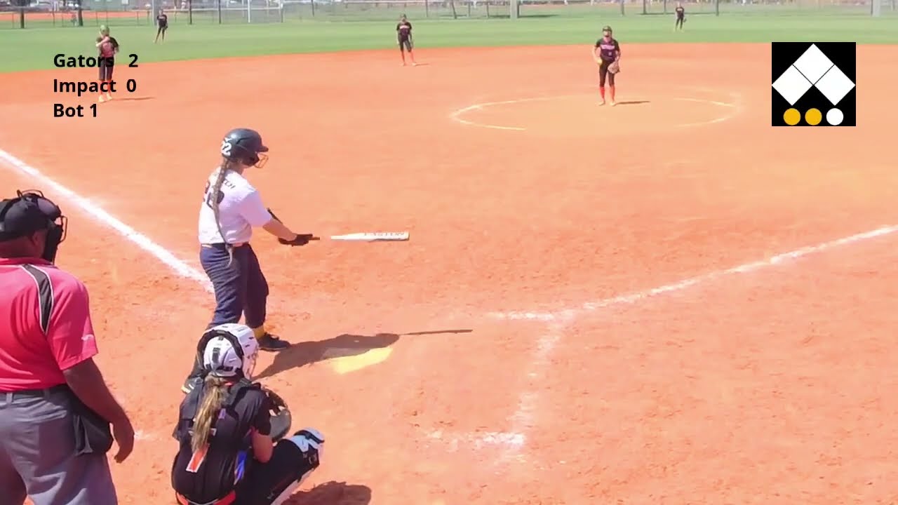 Gators Jackson Lightning at Boca Impact '09 14u Softball