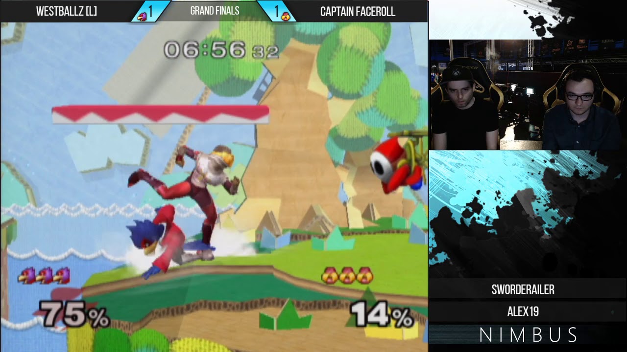 Nimbus #56 - Westballz (Falco) VS Captain Faceroll (Sheik) - SSBM Grand Final
