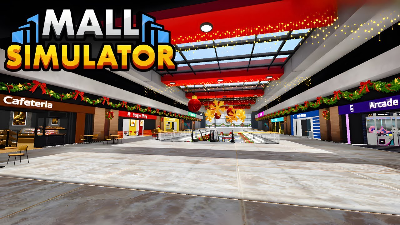 Opening THREE stores on the second floor | Mall Simulator | Part 11