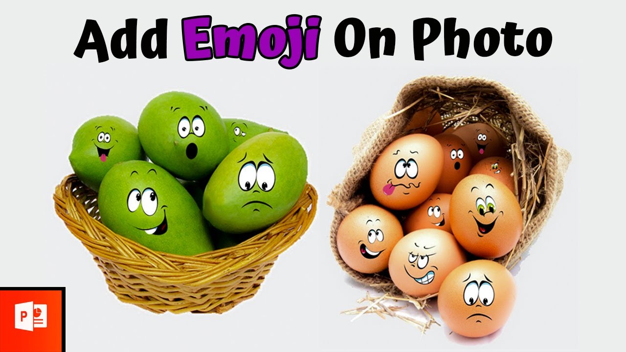 Add Emoji On A Photo 😁😍  | Trending 2020 |PowerPoint