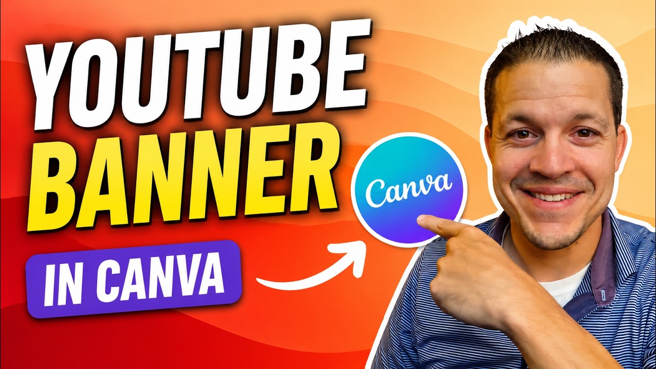 How to Make YouTube Banner in Canva (Correct Size for All Devices)