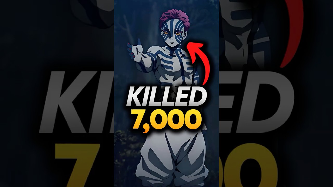 3 Demons With Highest Human Kill Count in Demon Slayer! #demonslayer #shorts