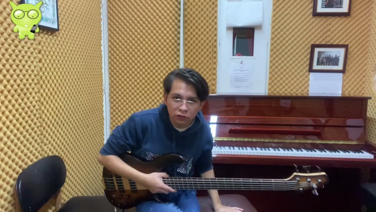 Modo Frigio de FA en Bajo Eléctrico