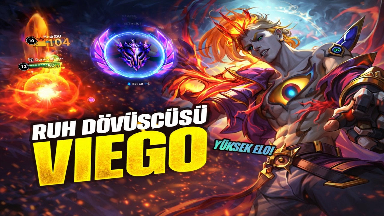 Y&uuml;ksek Elo Ruh D&ouml;v&uuml;ş&ccedil;&uuml;s&uuml; Viego! (AŞŞIRI İYİ) - Wild Rift