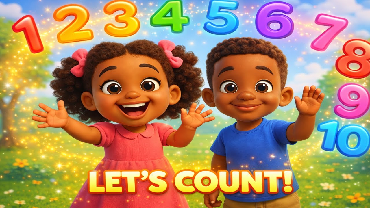 Let’s Count to 10! 🎵 Fun Counting Song for Kids | Learn Numbers 1–10