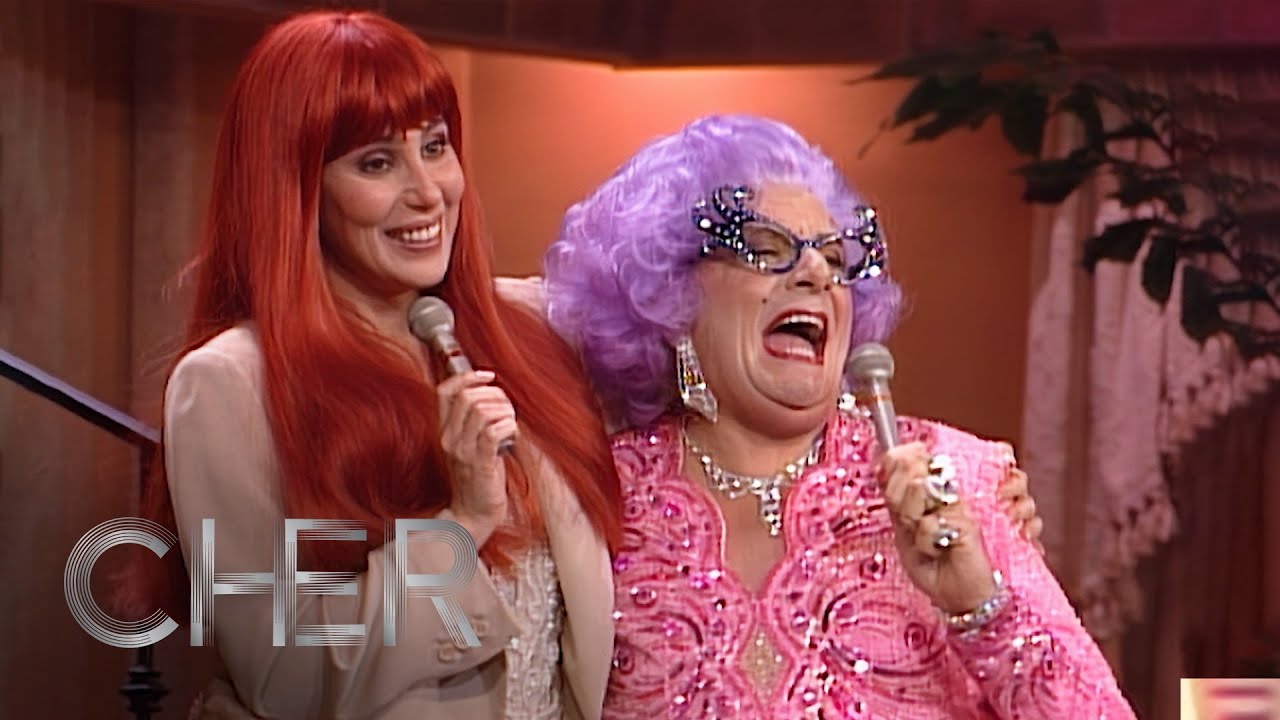Cher - I Got You Babe (with Dame Edna) (Dame Edna's Hollywood, 12/21/1991)