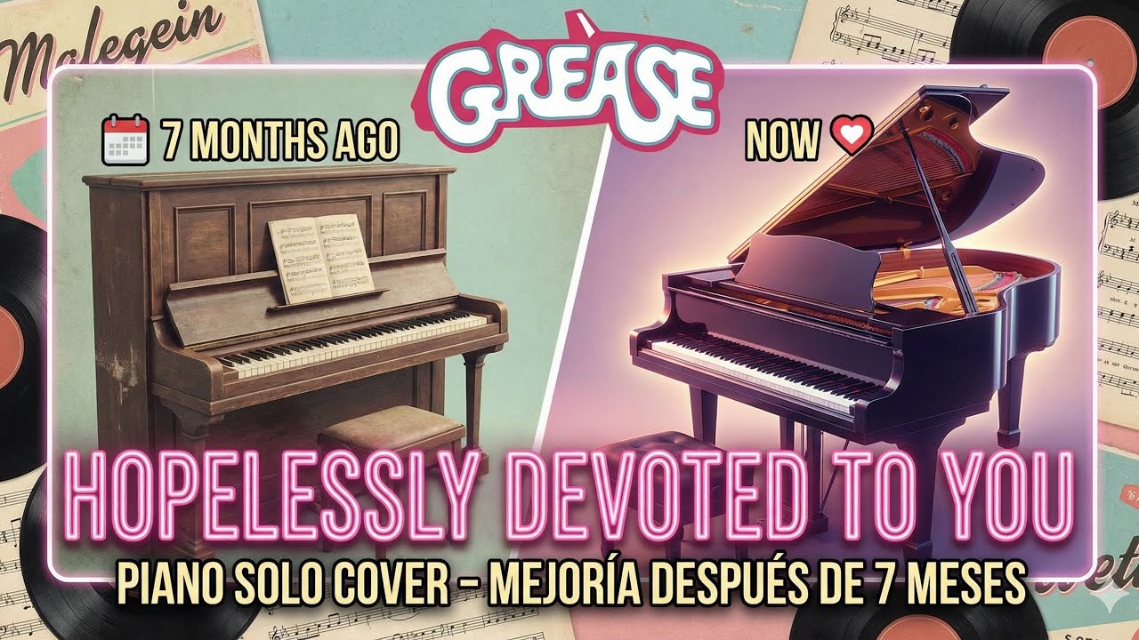 Hopelessly Devoted to You - Olivia Newton-John | Piano Cover (Pack Avanzado @musihacks )