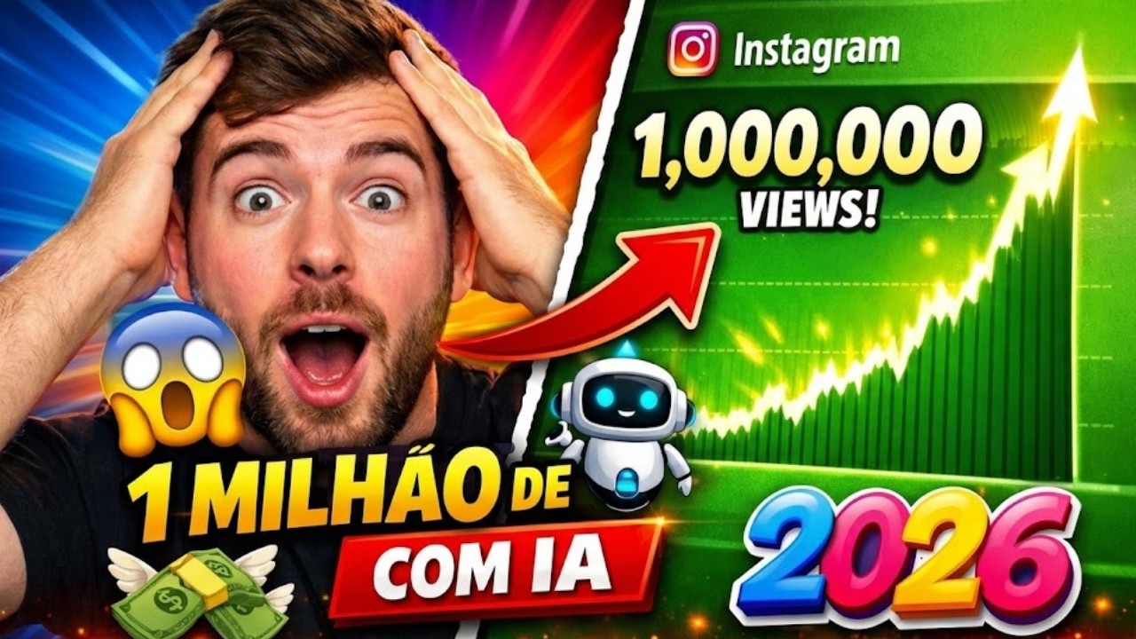 1 MILHÃO DE VIEWS COM IA 😱⚡ O MÉTODO QUE O INSTAGRAM NÃO QUER QUE VOCÊ VEJA