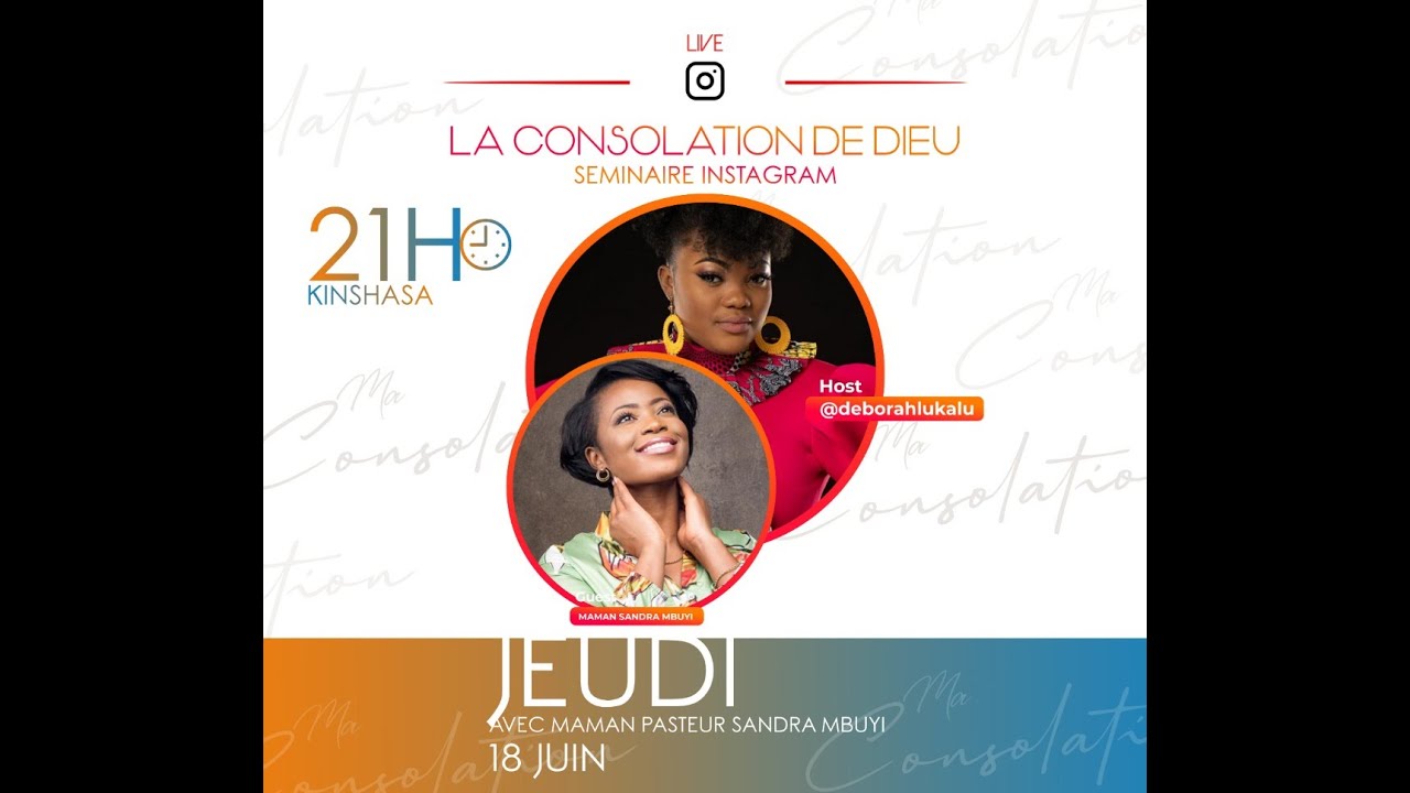 Sandra Mbuyi - LE REPOS (Manassé/Ephraïm)|Hosted by Deborah LUKALU