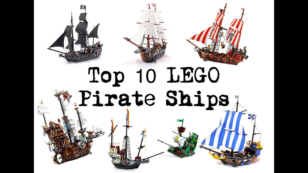Top 10 LEGO Pirate Ships!