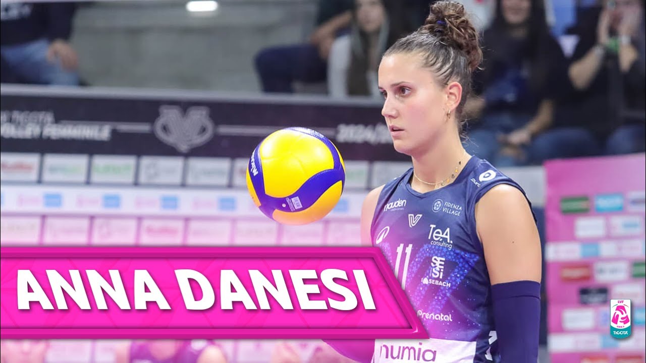 ANNA DANESI, 20 POINTS FOR A MIDDLEBLOCKER in Milano-Novara | Lega Volley Femminile 2024/25