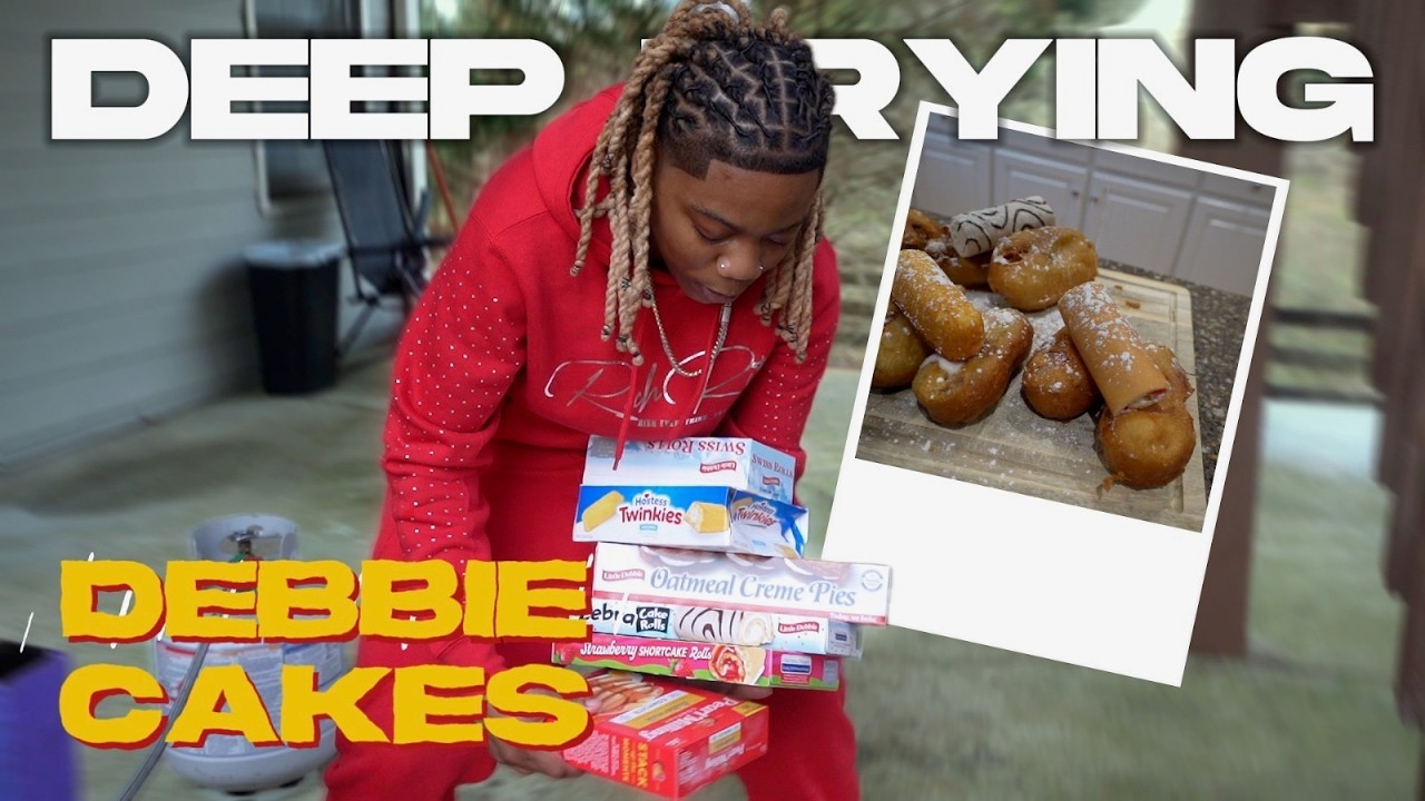 Deep Frying Debbie Cakes + Jaico Drip ! #Funny
