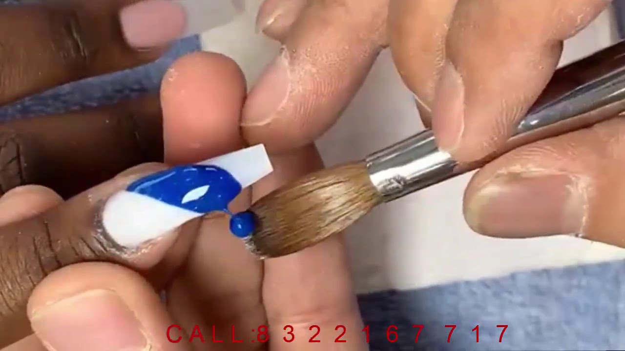 TINH YEU NAIL | LÀM OMBRE CẮT BỘT VÀ DÁN STICKERS CỰC ĐỈNH | NAIL ART 2021