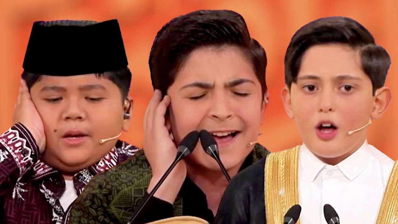أفضل 3 أسطورة في برنامج محفل القران محمد الفارو محمد پورصفر صالح مهدی زاده