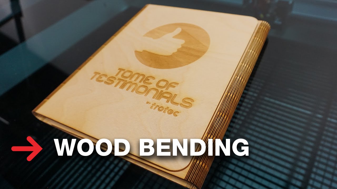 Laser Cutting Wood | Laser Cut Wooden Hinge | Wood Bending