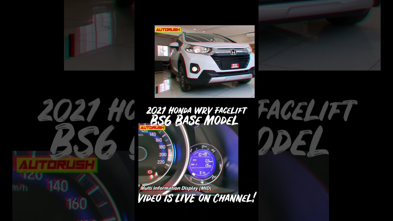 🔥 2021 Honda WRV BS6 Base Model 🔥 #shorts