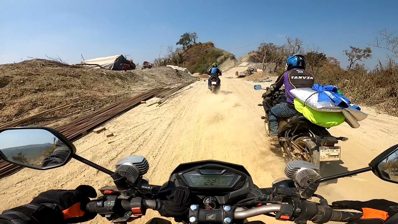 Hill ride।। Off Road।। Honda cb hornet 160r