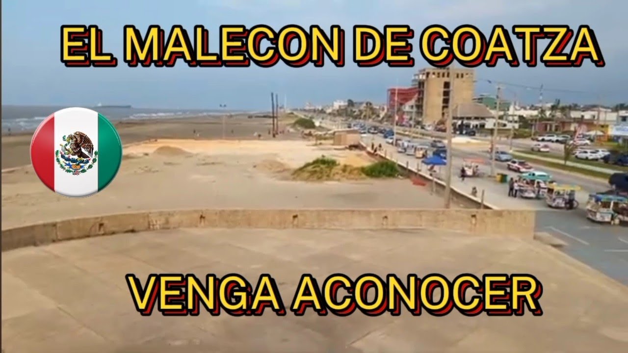 Asi es el malecon de coatzacoalcos, ver.