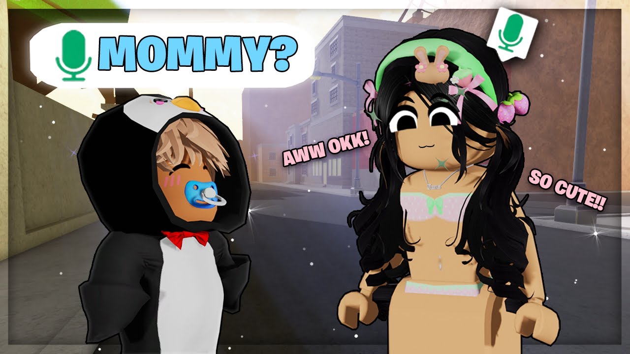 I Became a BABY in Da Hood VOICE CHAT! 🥺*PART 2*