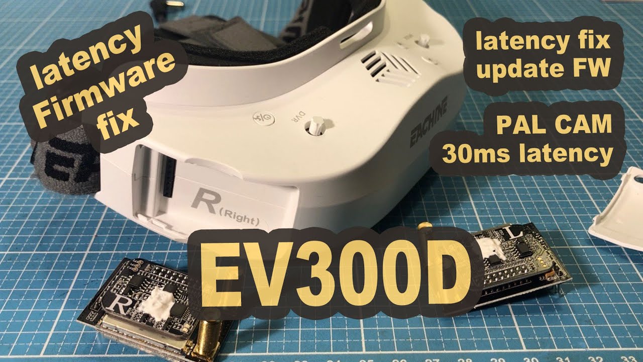 Eachine EV300D FPV Brille neue Firmware
