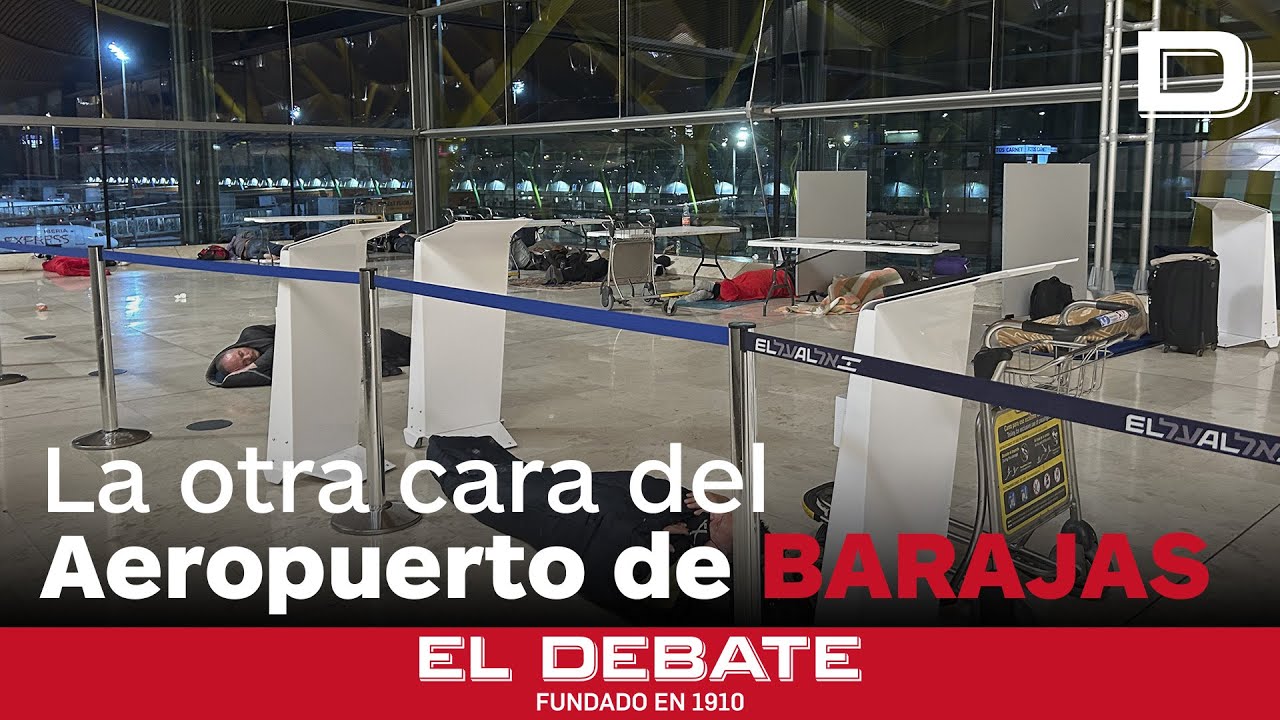 La otra cara del Aeropuerto de Barajas: «¿Por qué a los españoles no nos dan ayudas?»