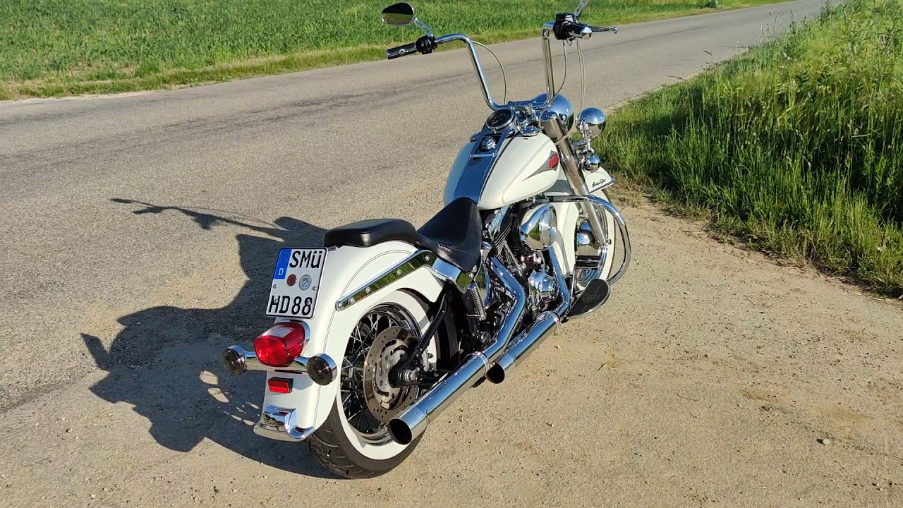 Harley Davidson Heritage Bj.2000 mit Penzl Auspuff 🤘