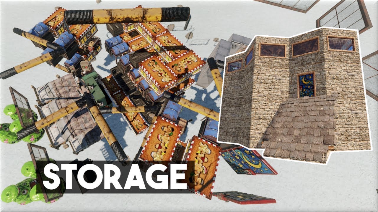 Rust Base Design 2019 - Great Base For ALL Small Groups (Rust Base Building)