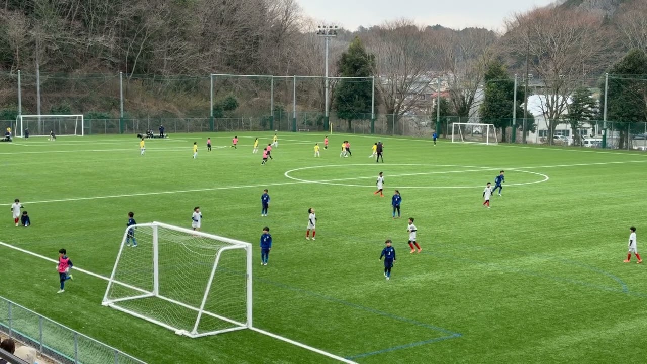 U10vs FCPOLVO前半戦　2-2 上下・甲奴カップ　TTCグラウンド2026.3.7
